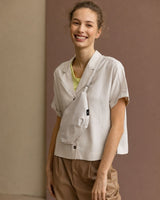 Tinne+Mia FEEL GOOD Cross body Handtas, Temple Grey