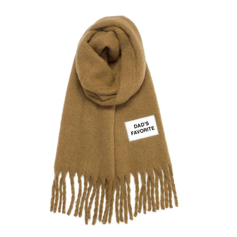 Verb to do Maxi Bruine Sjaal - DAD'S FAVORITE