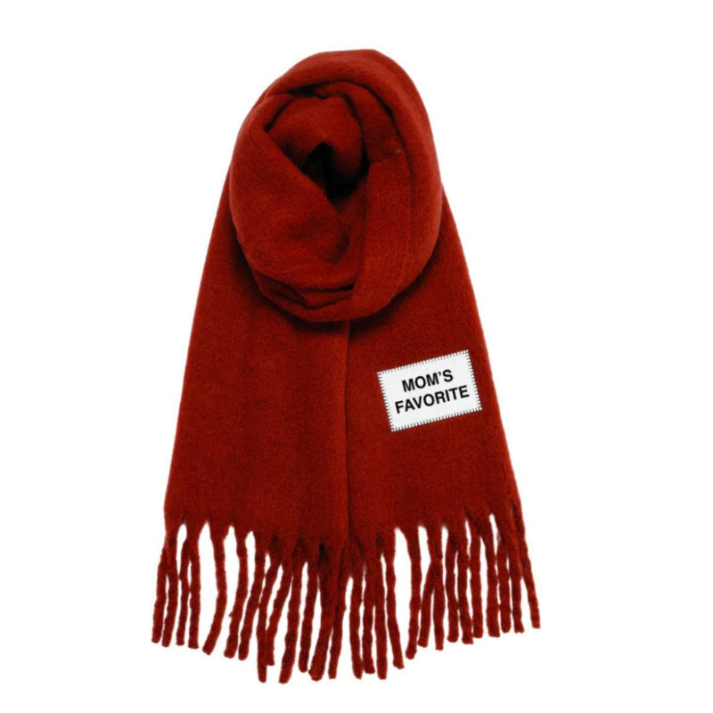Verb to do Maxi Burgundy Sjaal - MOM'S FAVORITE