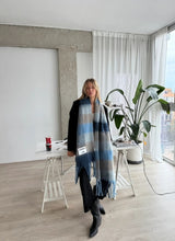 Verb to do Maxi Geruite Sjaal met Quote - COWBOY LIFE