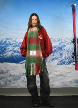 Verb to do Maxi Geruite Sjaal met Quote - RISE UP