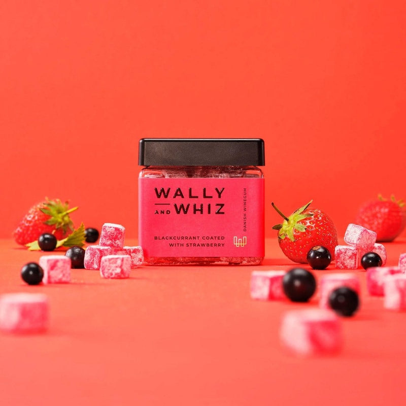 Wally & Whiz Deense Winegums, Cassis & Aardbei