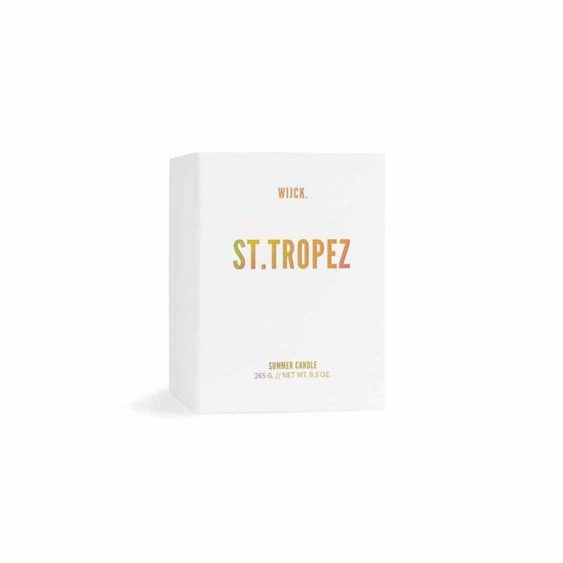 WIJCK. Geurkaars Wit LIMITED EDITION, St. Tropez