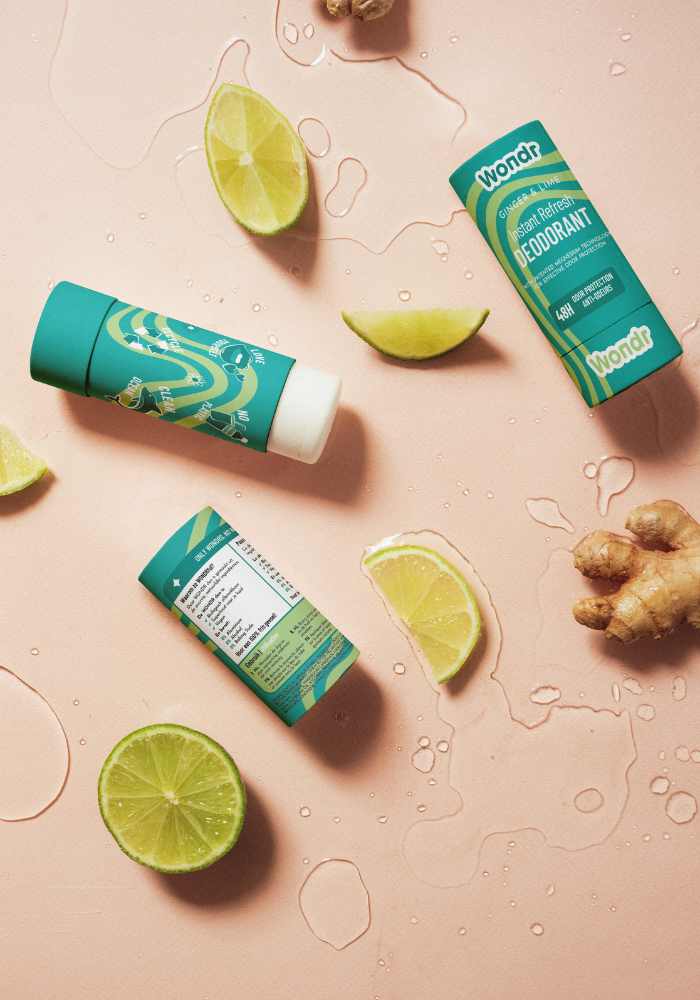 Wondr Instant Refresh Deodorant, Energizing Ginger