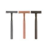 Wondr Safety Razor Scheermes met houder en mesjes