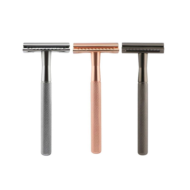 Wondr Safety Razor Scheermes met houder en mesjes