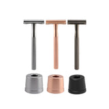 Wondr Safety Razor Scheermes met houder en mesjes