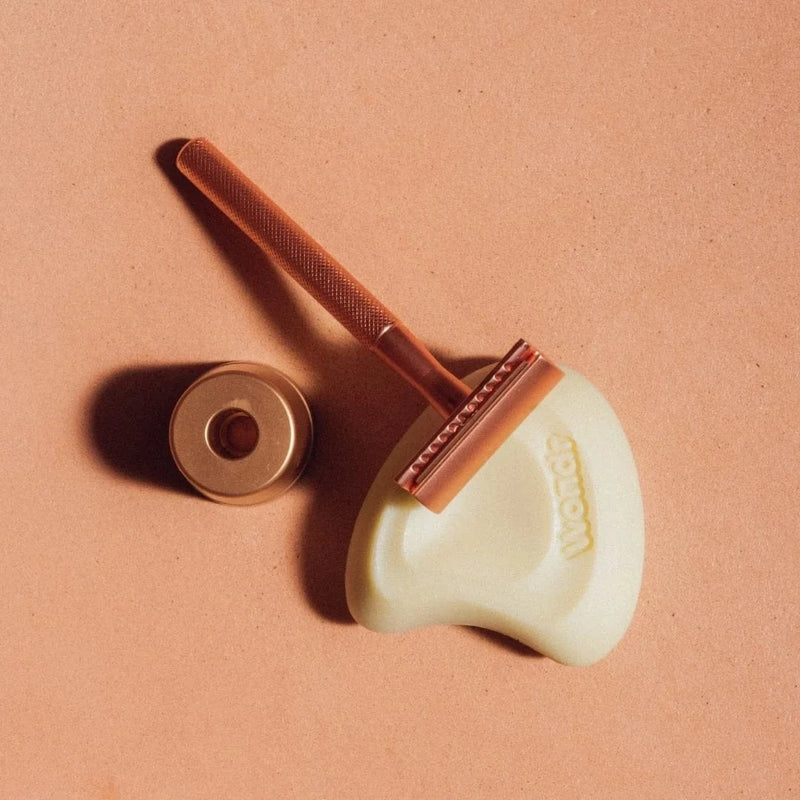 Wondr Safety Razor Scheermes met houder en mesjes