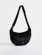 WOUF BLACK FOREST Faux Fur Crossbody Tas