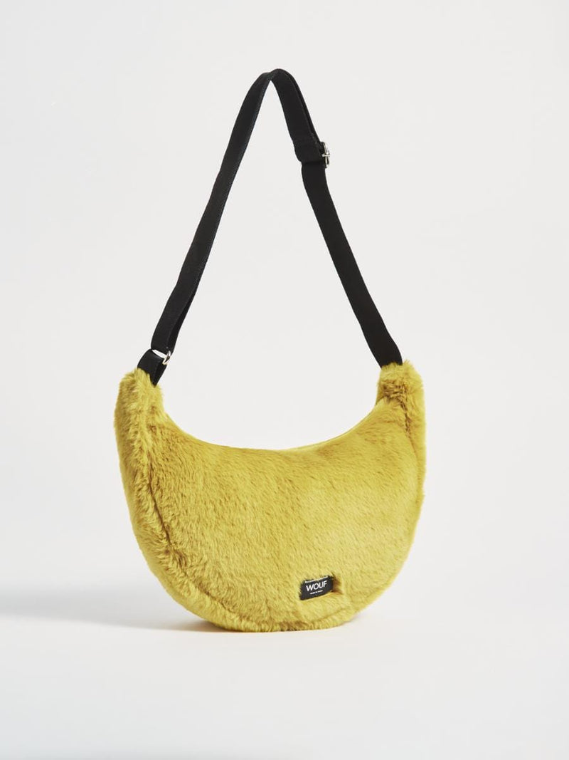 WOUF FOXIE Faux Fur Crossbody Tas