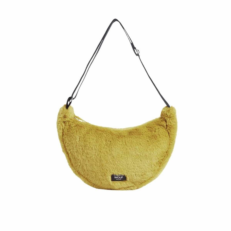 WOUF FOXIE Faux Fur Crossbody Tas