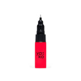 Yaka Nail Art NAIL ART 2-in-1 Nagellak met kwastje & precisiepen, Cherry Crush