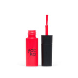Yaka Nail Art NAIL ART 2-in-1 Nagellak met kwastje & precisiepen, Cherry Crush