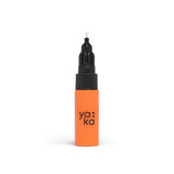 Yaka Nail Art NAIL ART 2-in-1 Nagellak met kwastje & precisiepen, Juicy Orange