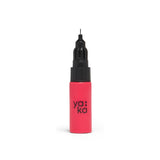 Yaka Nail Art NAIL ART 2-in-1 Nagellak met kwastje & precisiepen, Pink Smoothie