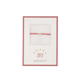 Zusss armbandje hartje 30 gefeliciteerd