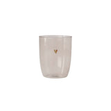 Zusss drinkglas hartje, zand