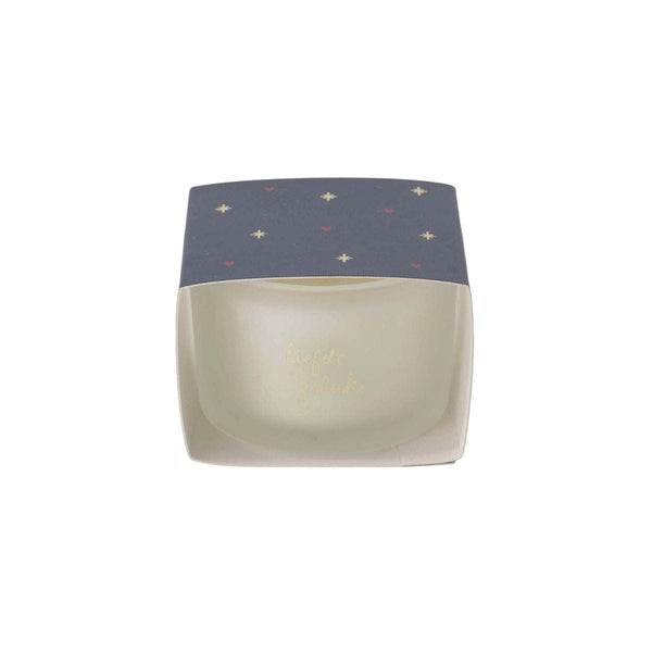 Zusss Geurkaars in wikkel met tekst, Liefde en geluk