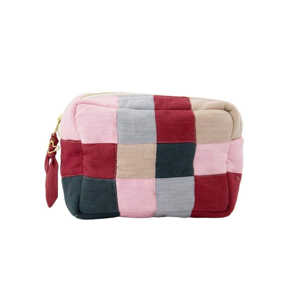 Zusss Katoenen Toilettas quilted, Multicolor