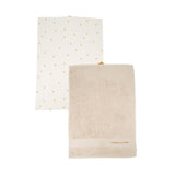 Zusss Keukenhanddoeken set met Hartjes, Keuken vol liefde