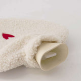 Zusss kruik teddy wit/rood