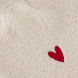 Zusss kruik teddy wit/rood