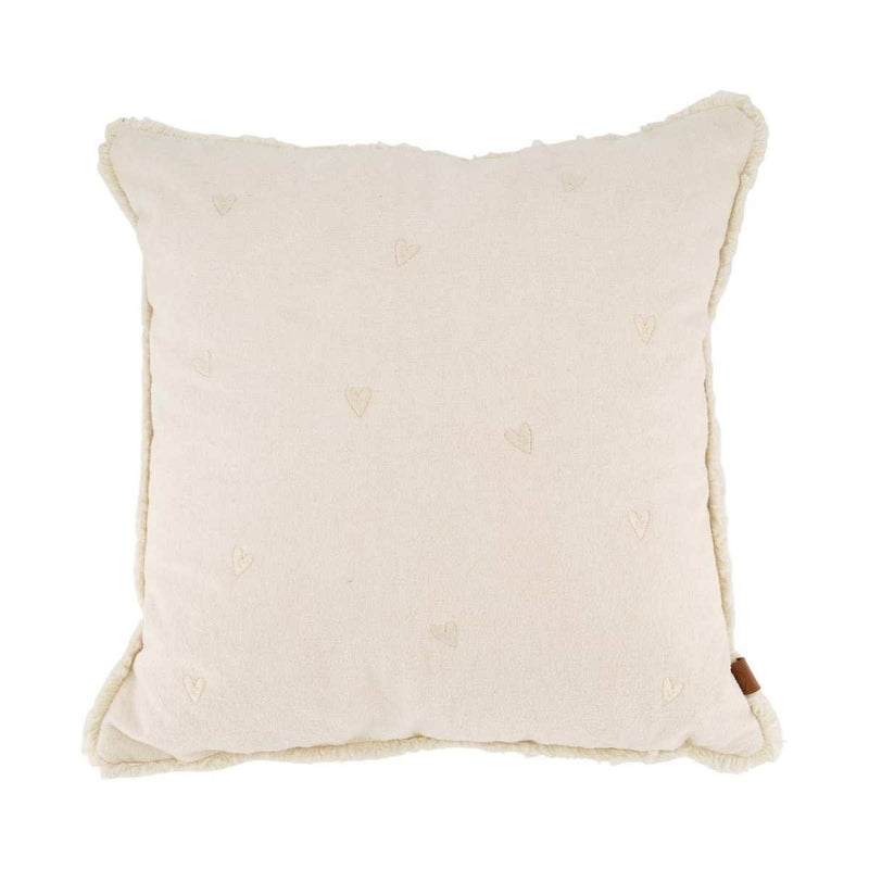 Zusss Kussen 45 x 45cm velvet met Hartjes