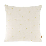 Zusss Kussen met Hartjes 45x45cm, zand/goud