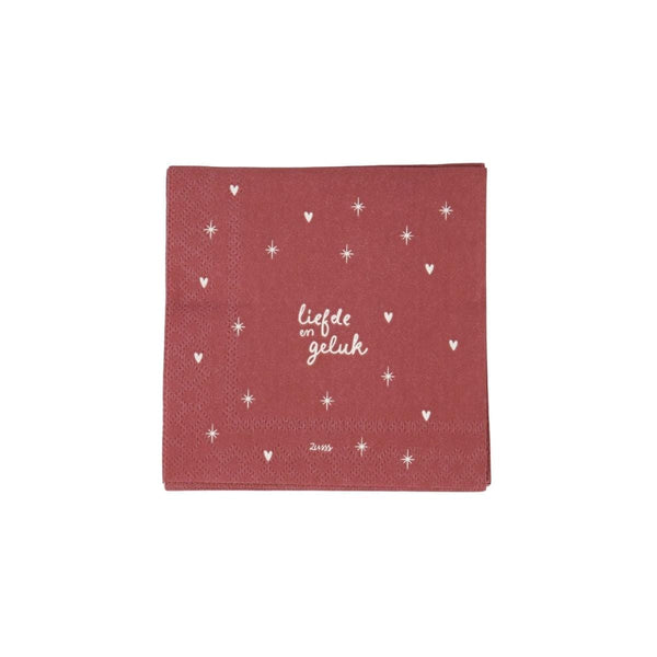 Zusss Papieren Servetten, Liefde en geluk