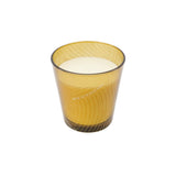 Zusss scented candle glass braided pattern geniet