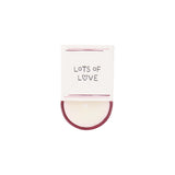 Zusss scented candle in wrap lots of love