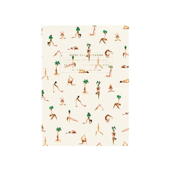 All The Ways To Say Notebook A5, Yoga patroon