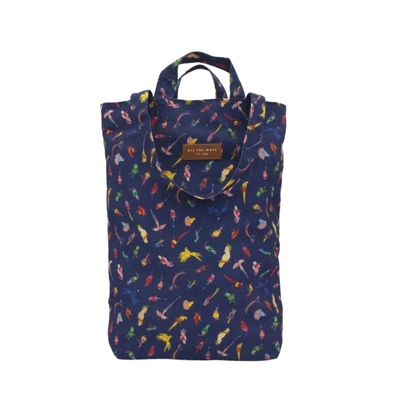 All The Ways To Say Tote bag, Neon Birds