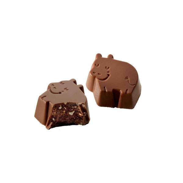 Barú Dreamy chocolade hippos, Honing amandel 4 stuks
