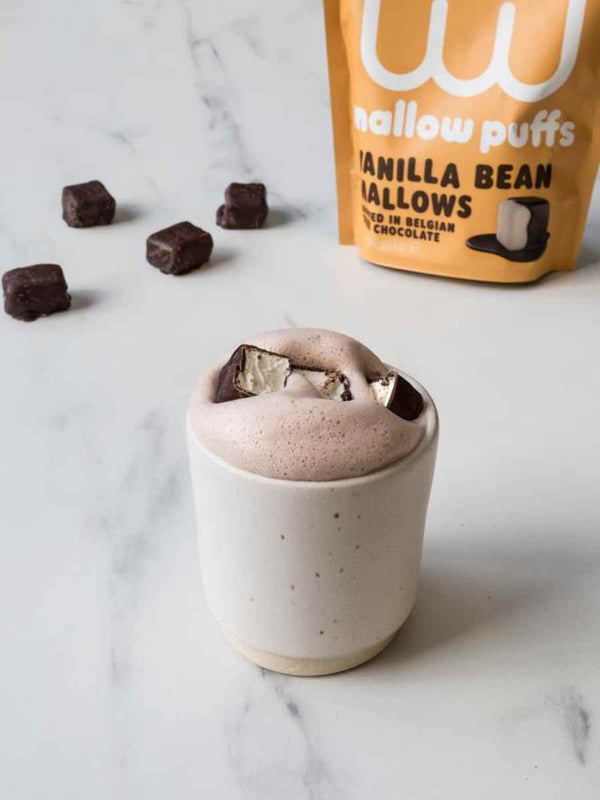 Barú MALLOW PUFFS, Vegan marshmallows, Vanilla Bean
