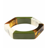 Ellen Beekmans Hexagon bangle, Groen