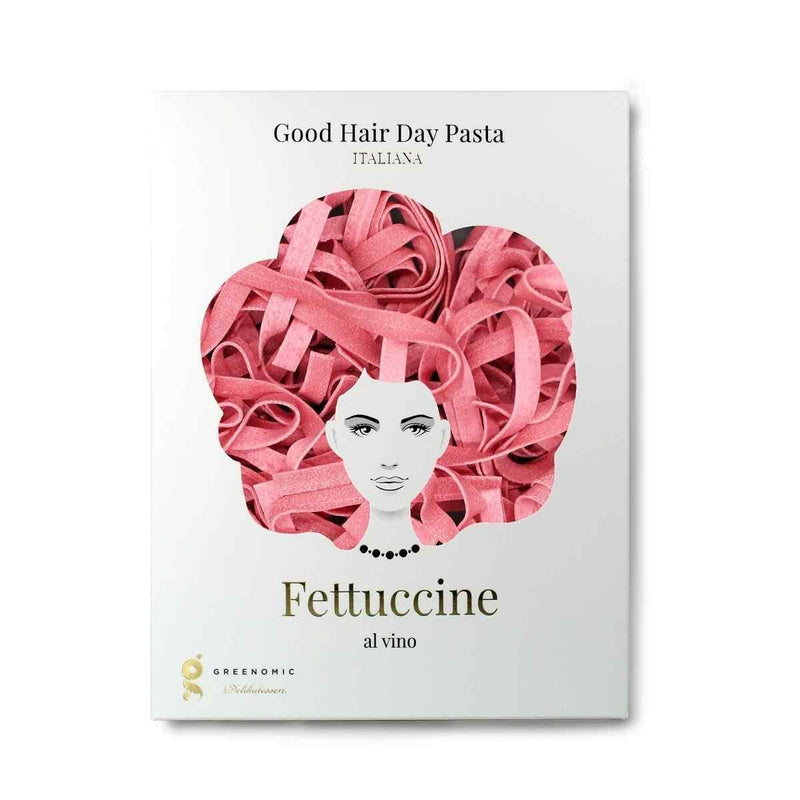 Greenomic GOOD HAIR DAY PASTA Fettuccine, Al Vino 250g