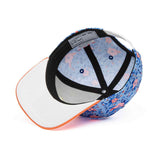 Hello Hossy PRINTED Baseball pet met gebogen klep, Champêtre