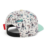 Hello Hossy PRINTED Baseball pet met gebogen klep, Jungly