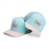 Hello Hossy TRUCKER Pet met gebogen klep, Lagoon