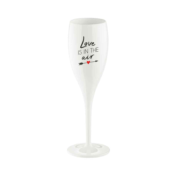 Koziol CHEERS NO 1 Champagneglas 100 ml, Love is in the air
