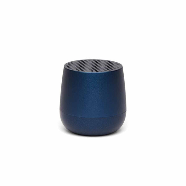 Lexon MINO+ ALU Mini Bluetooth Speaker, Donkerblauw