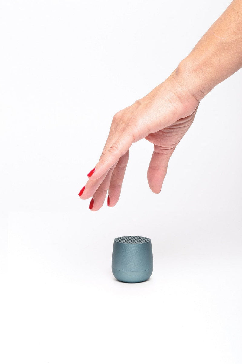 Lexon MINO+ ALU Mini Bluetooth Speaker, Lichtblauw