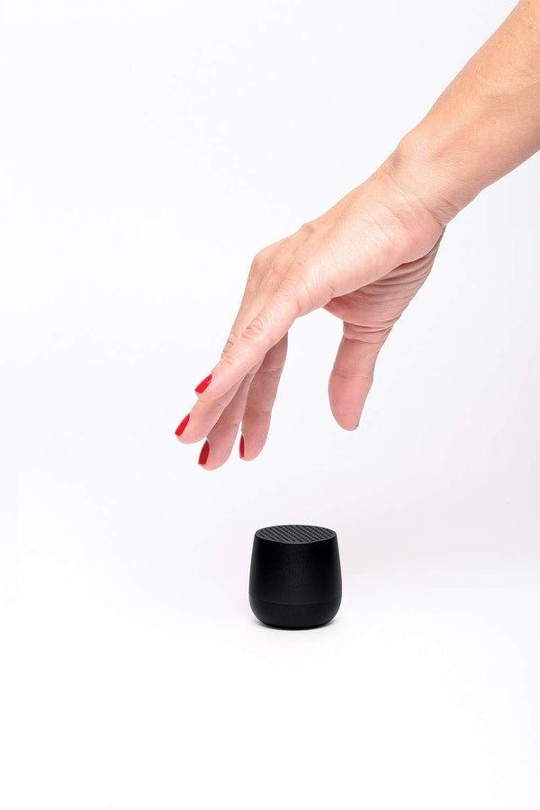 Lexon MINO+ ALU Mini Bluetooth Speaker, Zwart