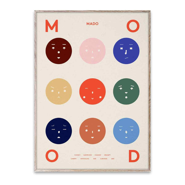MADO - Paper Collective Poster Nine Moods 50 x 70 cm