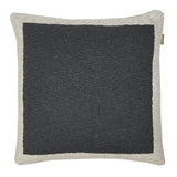 Malagoon POSTER Solid knitted kussen 50 x 50cm, Zwart