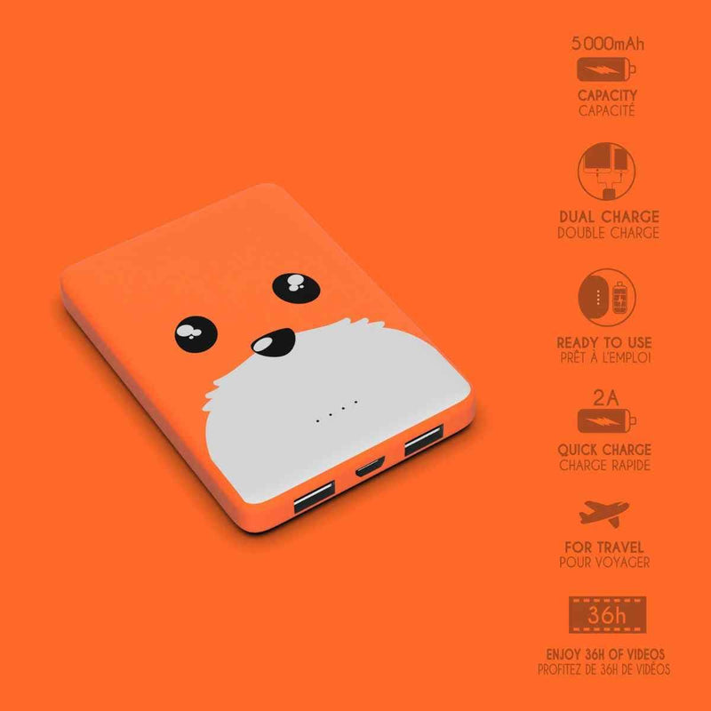 Mobility on Board POWER ANIMALS Powerbank, Vos