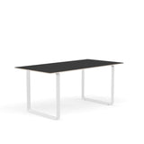 MUUTO 70/70 Table, 170 x 85 cm Black Linoleum / Plywood / White