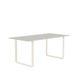 MUUTO 70/70 Table, 170 x 85 cm Grey Linoleum / Plywood / Sand
