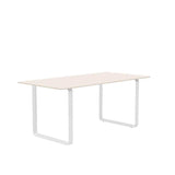 MUUTO 70/70 Table, 170 x 85 cm Sand Laminate / Plywood / White